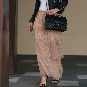 Zara Tiered Lace Skirt. NWT, Size S